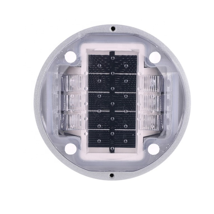 Green LED Aluminium Road Stud Cat Eye Reflector 104*123*23mm for Night Visibility