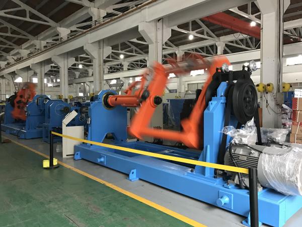 1250mm Cable Stranding Machine Single Twisting Speed 350rpm For Control Cable /