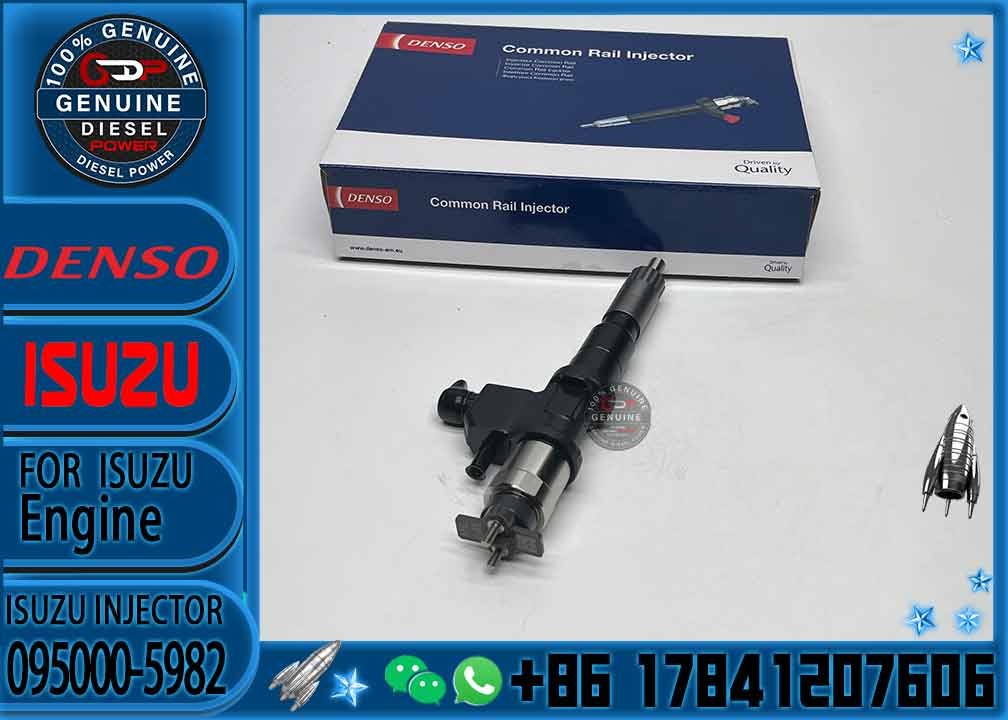 High Quality New Common Rail Injector Diesel Fuel Injector Nozzle Assembly 8-97603099-2 095000-5982 For 6WF1 6WG1 Engine