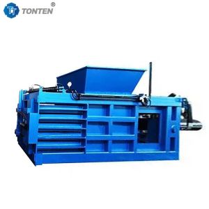 Rubber Horizontal Hydraulic Baler Machine Automatic Baling Machine