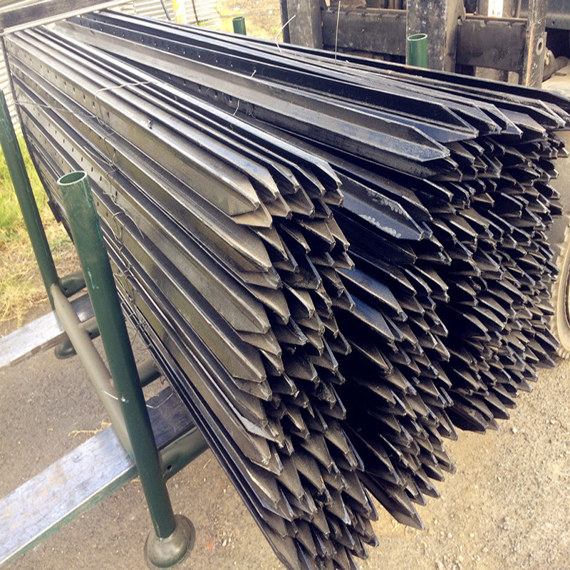 High Strength 6 Foot Metal Fence Post Powder Coated