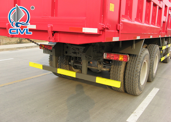HOWO Manual 8x4 Dump Truck , 30 Ton International Dump Trucks