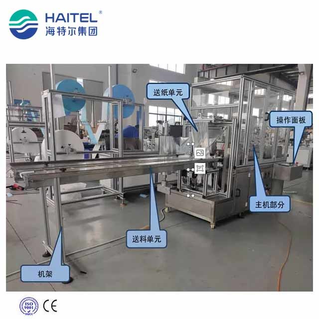 Automatic 150pcs/Min 4 Side Sealing Mask Horizontal Packing Machine