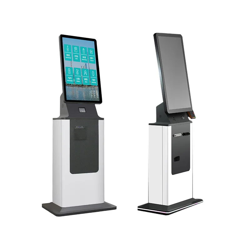 Check In Kiosk Android Self Service Kiosk Machine With Thermal Printing And Touch Screen
