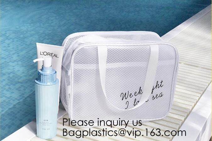 Promotion Travel PVC Cosmetic Pouch,PVC Makeup Bag Pouches Tote Clear Transparent Cosmetic Travel Bag For Sale