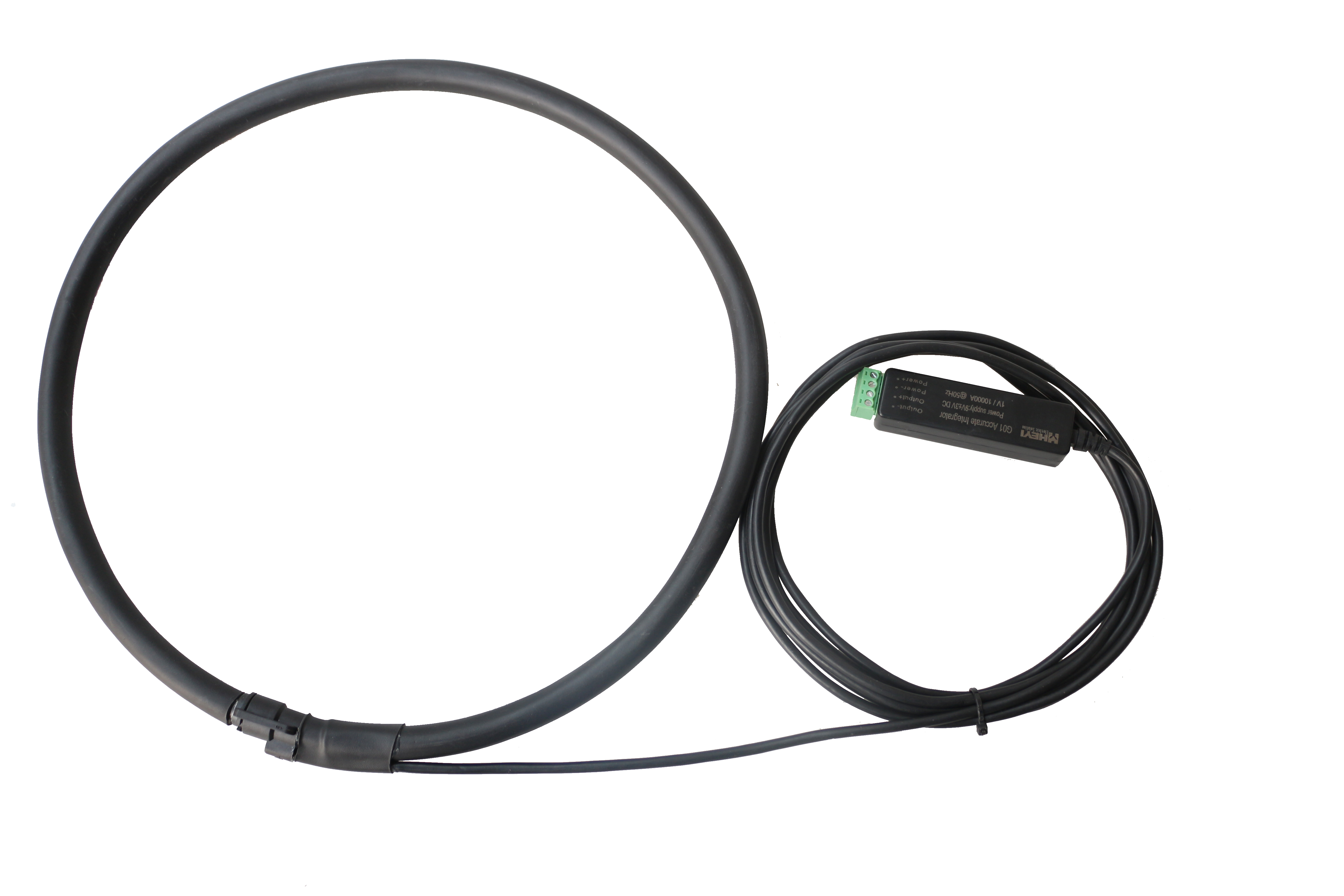 High current measurement flexible ct rogowski coil Input current : 1-10000A FRC-800-G1 transformer coil with 333mV output