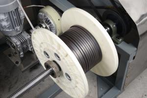  QIPANG wire winding machine Take-up and pay-off reel Rewinding and unwinding plastic spool Manufactures