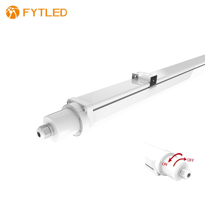 SMD2835 130lm/W Waterproof LED Tube Light Fixtures Easy Installation