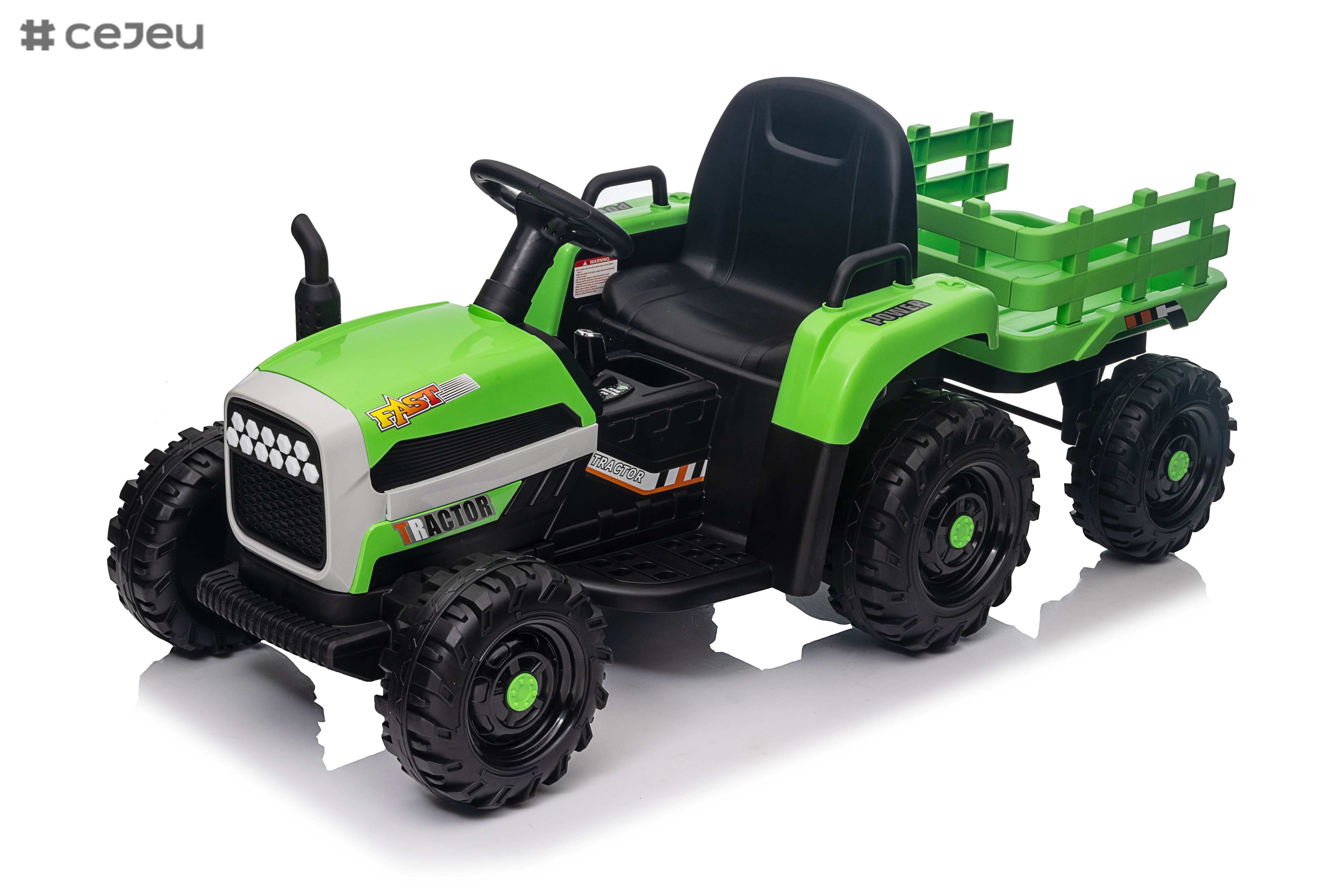 Rechargeable Battery Kids Ride On Toy Truck with 12V Rechargeable Battery and Two Motors