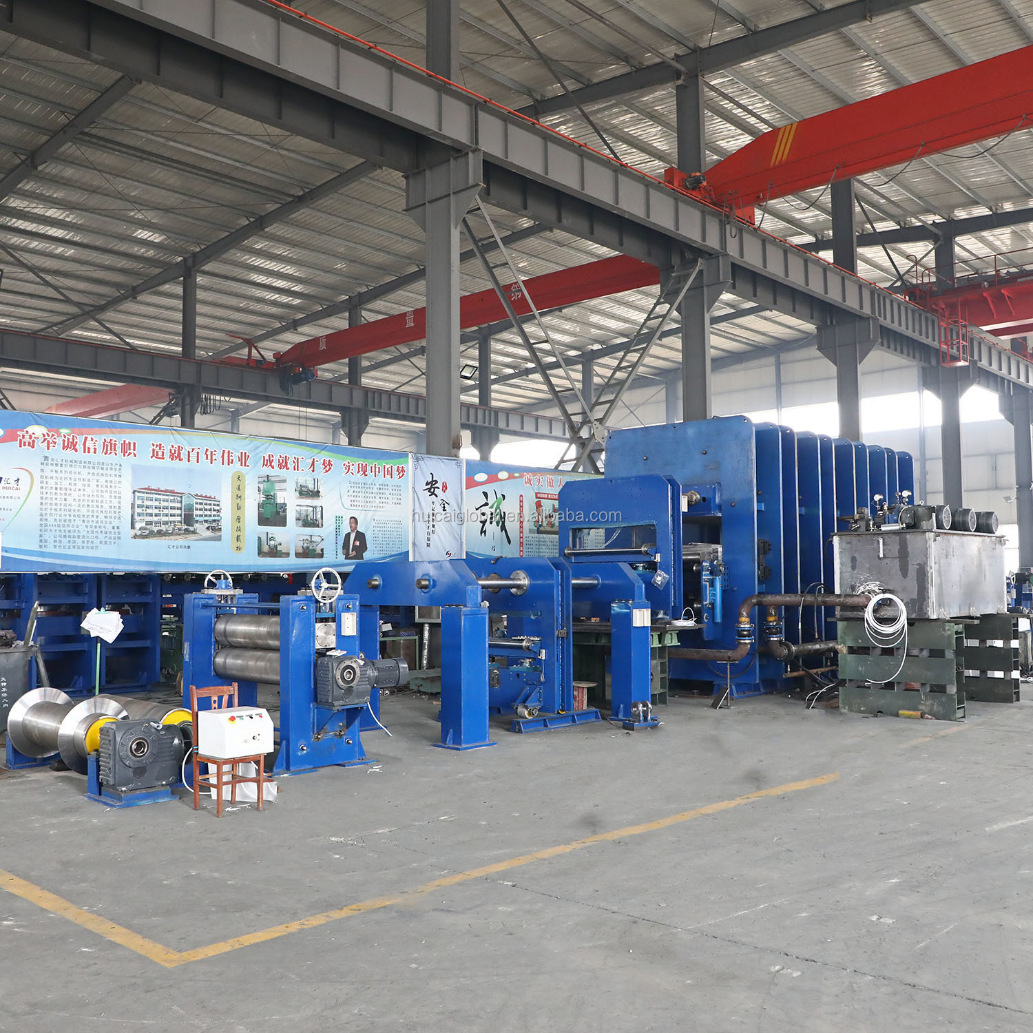 Rubber Conveyor Belt Making Machine with 40000 Hot Pressing Technology and System