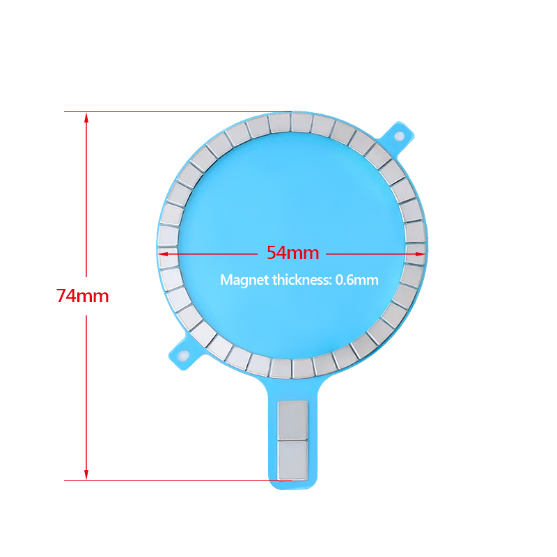 Composite Neodymium Magnet Wireless Charging Magnetic Ring Snap Adapter for MagSafe Case