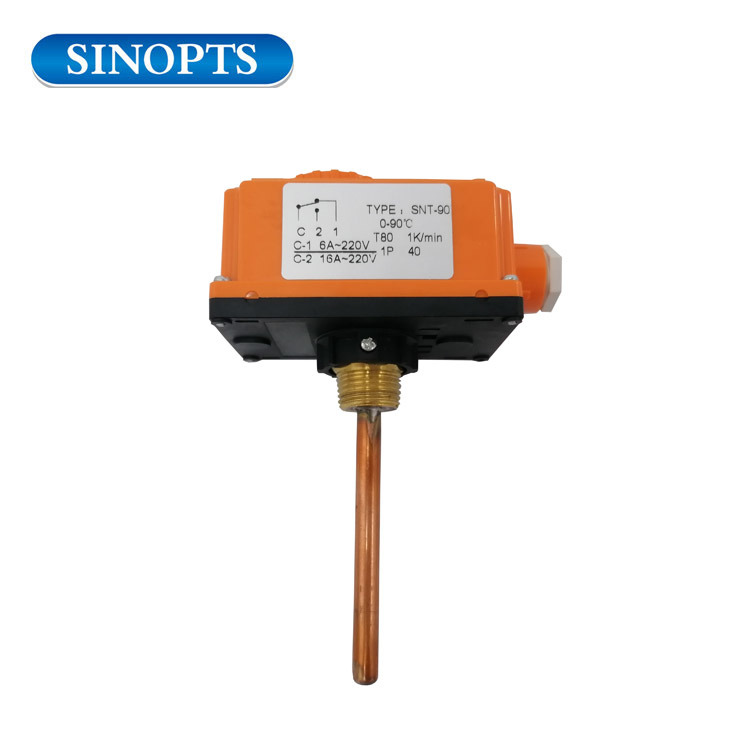 Boiler Heating Pipe Bimetal Thermostat