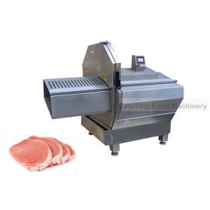 Full Automatic Pork Beef Chicken Meat Slicer 1mm Adjustable