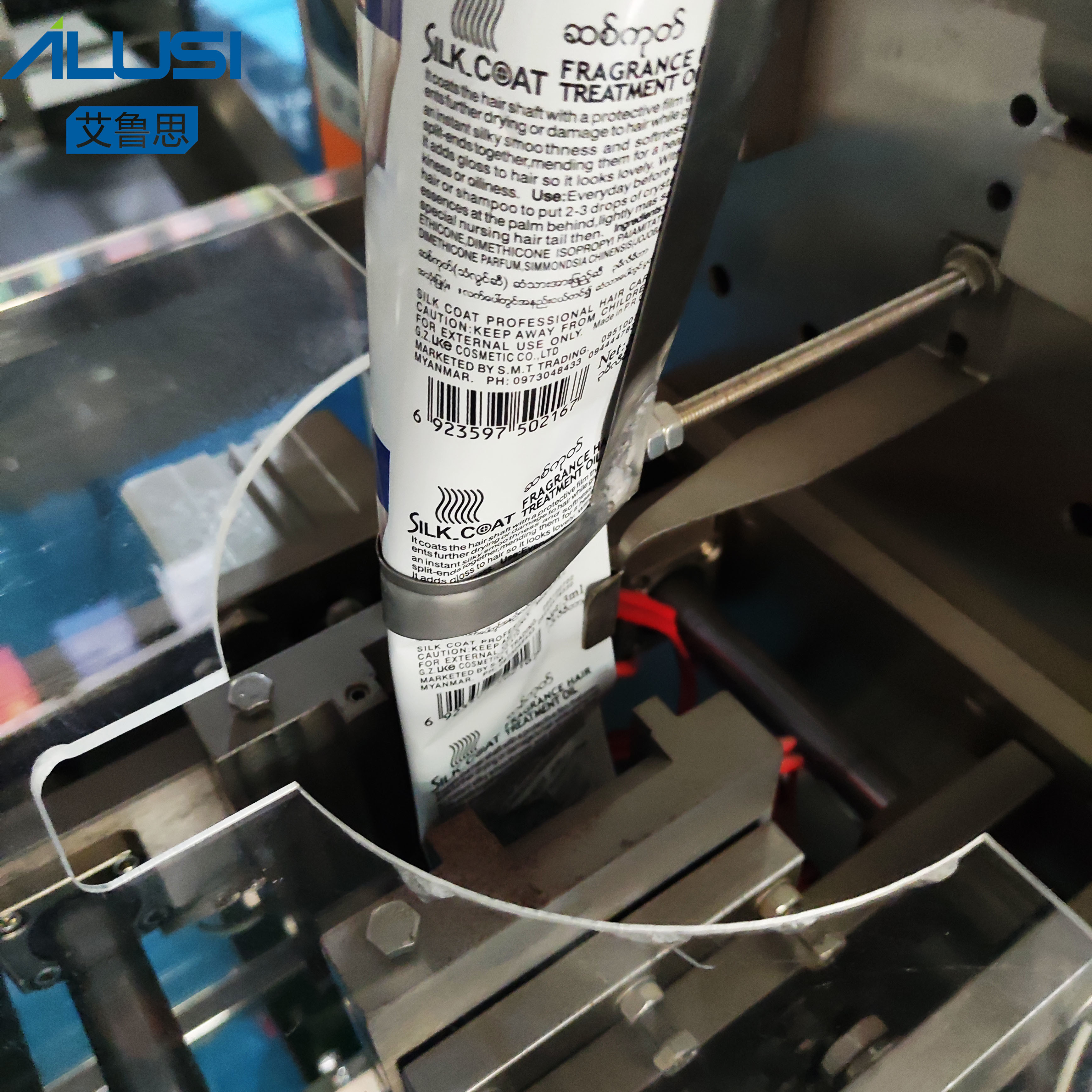 SS316L Automatic Packing Machine For Sachet Pouch Liquid Soap Sachet Packing Equipment