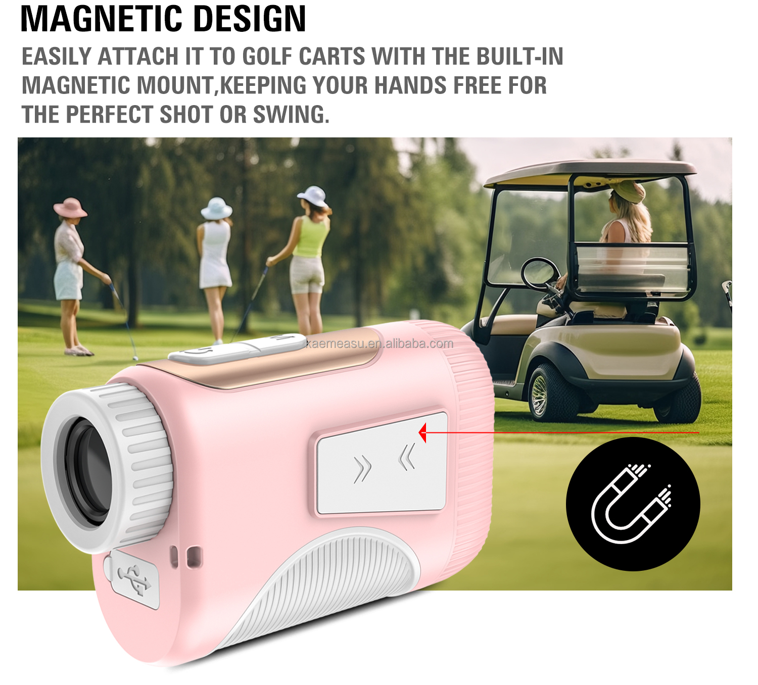 OEM Golf Slope Scope Laser Distance Meter Telescope Industrial Grade Golf Laser Rangefinders