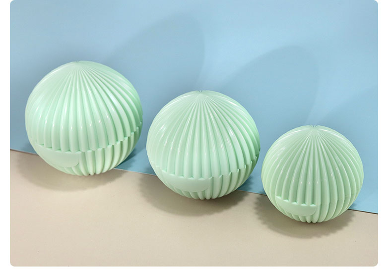 ABS Screw Cap 20g 30g 50g Cosmetic Screen Printing Spherical Cream Bottle Packaging for Cosmetic Packaging Containers