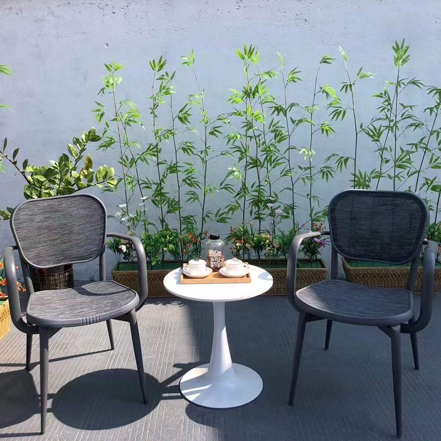 Unfolded 3 Piece Rattan Patio Set Waterproof Three Piece Rattan Furniture