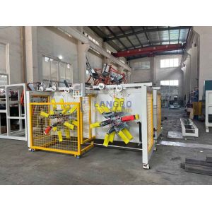 Full-automatic Double Disk Plastic PE Pipe Coiler For HDPE Pipe Processing In