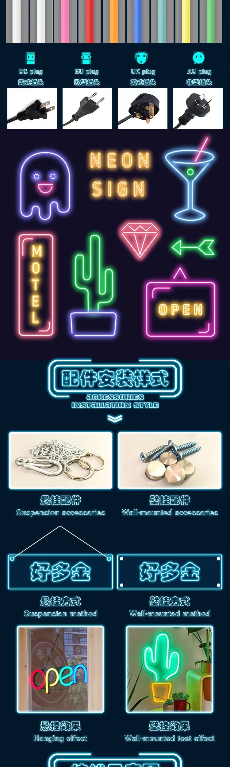wholesale dropshipping electronic christmas better together will you marry me anime beer letter led light neon sign custom logo