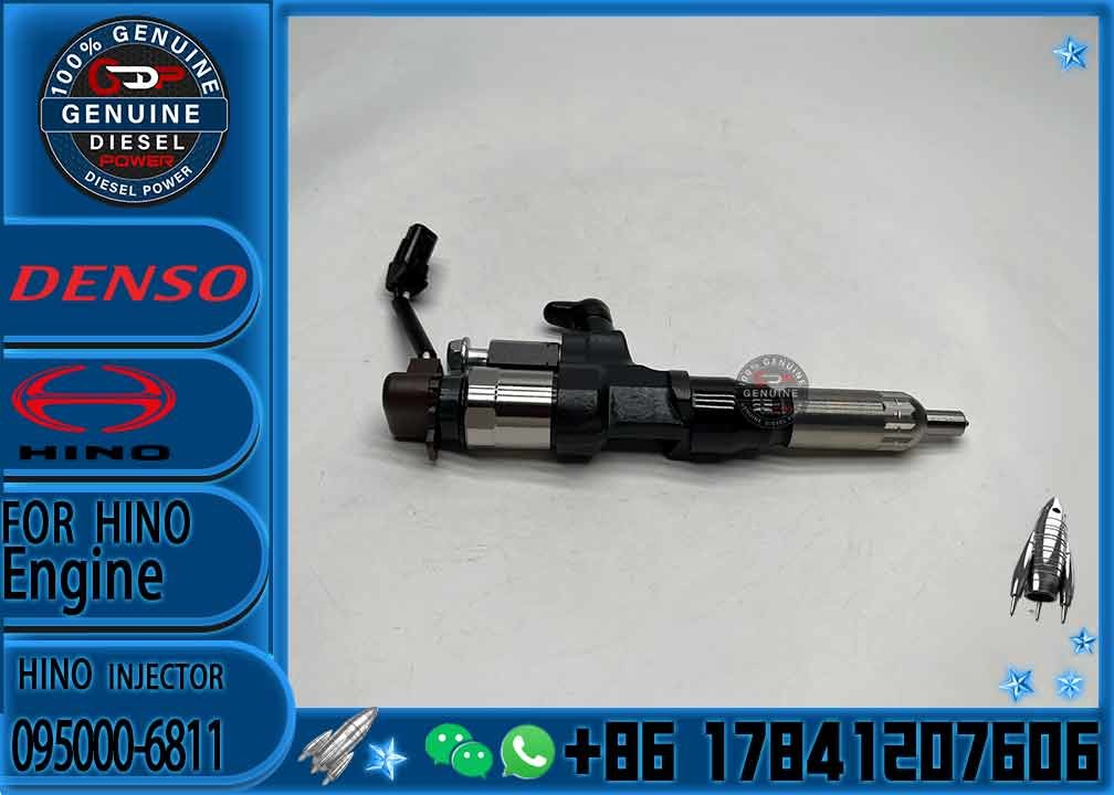 Fuel Injector Set 095000-6810 095000-6811 for DENSO HINO 23670-E0201 095000-5960 095000-6583 095000-6592