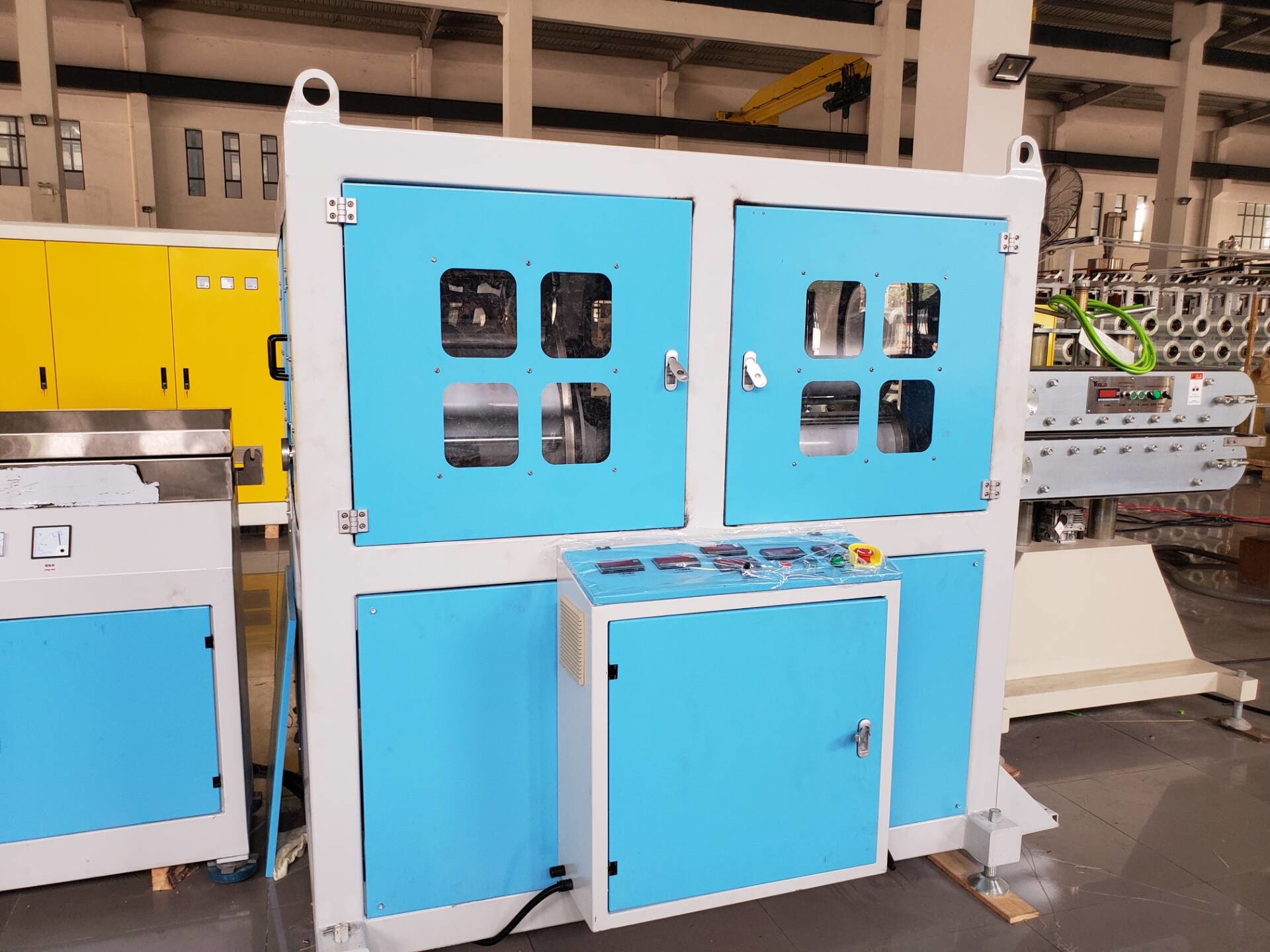 Garden Hose Plastic PVC Pipe Extrusion Machine PLC 120kw 150mm
