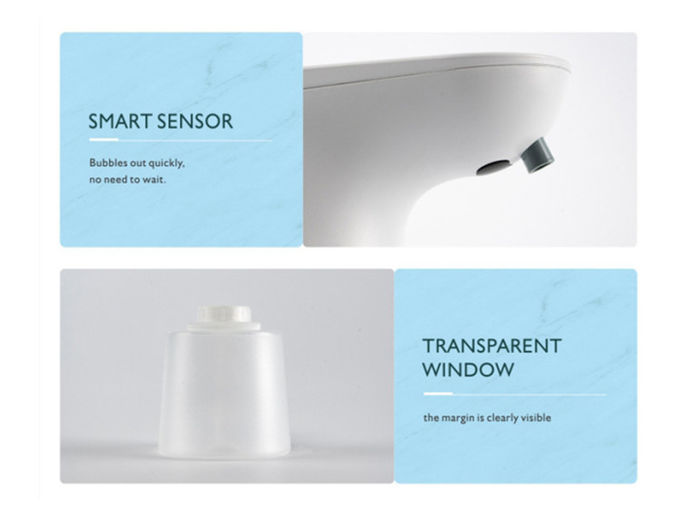 OEM 8.45oz Laser Sensor Faucet Soap Dispenser Wall Mounted Brancket