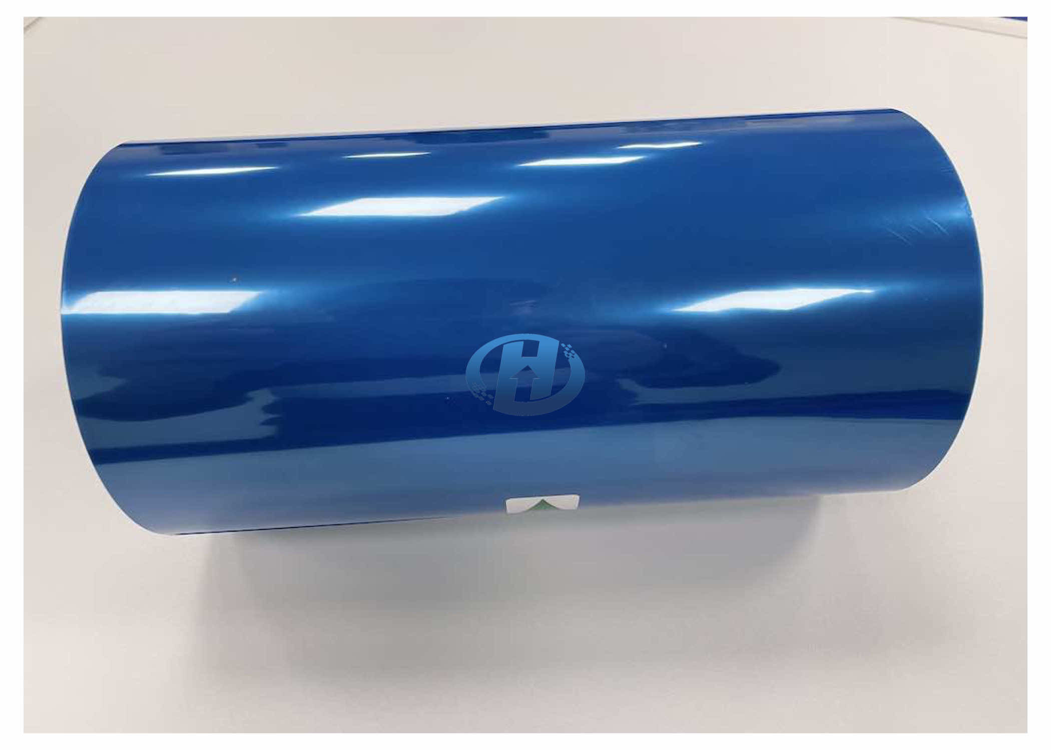 20 μm Blue PET Silica Gel Film used as Protective Film in 3C industries
