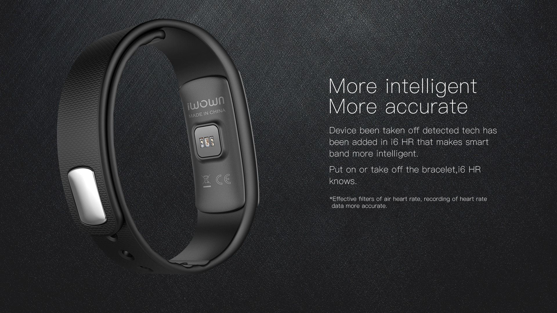 Water Resistant Heart Rate Monitor Intelligent Health Bracelet