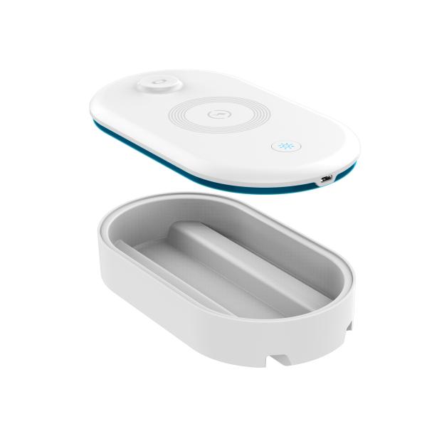 15W wireless charging station UV Sterilizing Box Phone Charge Station 4-in-1