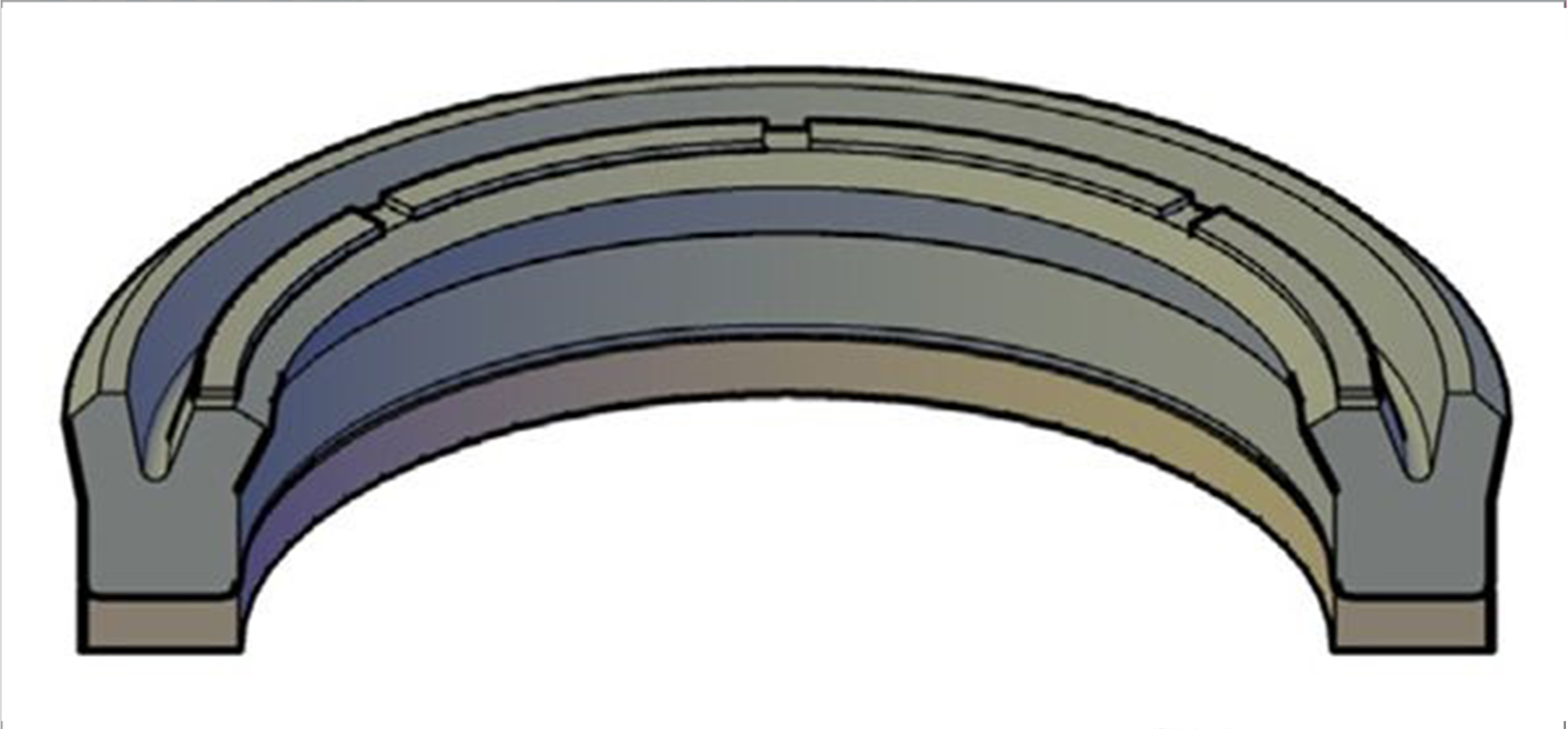 IUIS Piston Rod Seal Use for Hydraulic systerm and Cylinder Breaker