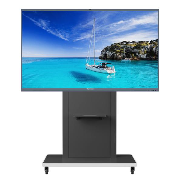 Quality 75" Smartboard Projector Touch Screen Interactive Digital Board Interactive Flat Panel For Education With Window System for sale