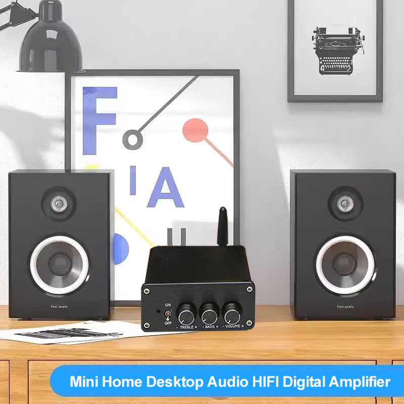 Home Audio 100W*2 Digital Mini Audio HIFI Power AMP Class D Integrated Amp 5.0 Subwoofer Sound Power Amplifier