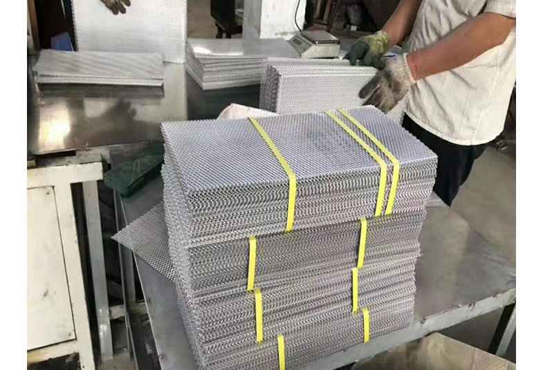 316L Stainless 1mm Strand Expanded Metal Wire Mesh For Filter