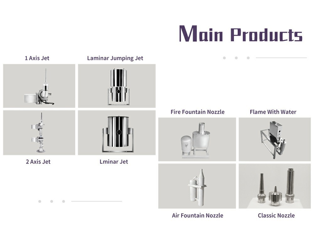 Computer Controlled Digital Water Curtain Fountain With Lights Modern Design