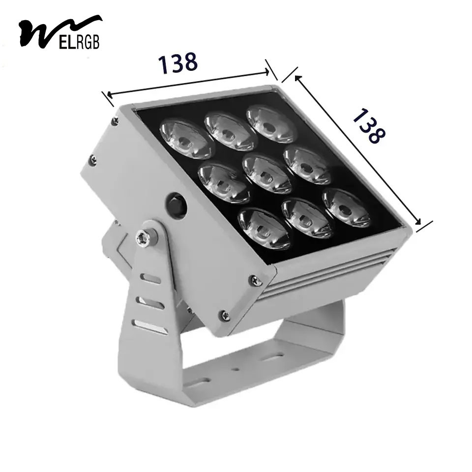 Remote Projection Outdoor Working Light Exterior Wall Wash Lighting