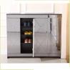 Buy cheap Melamine MDF Diamond Cut 100cm Mirrored Shoe Cabinet from wholesalers
