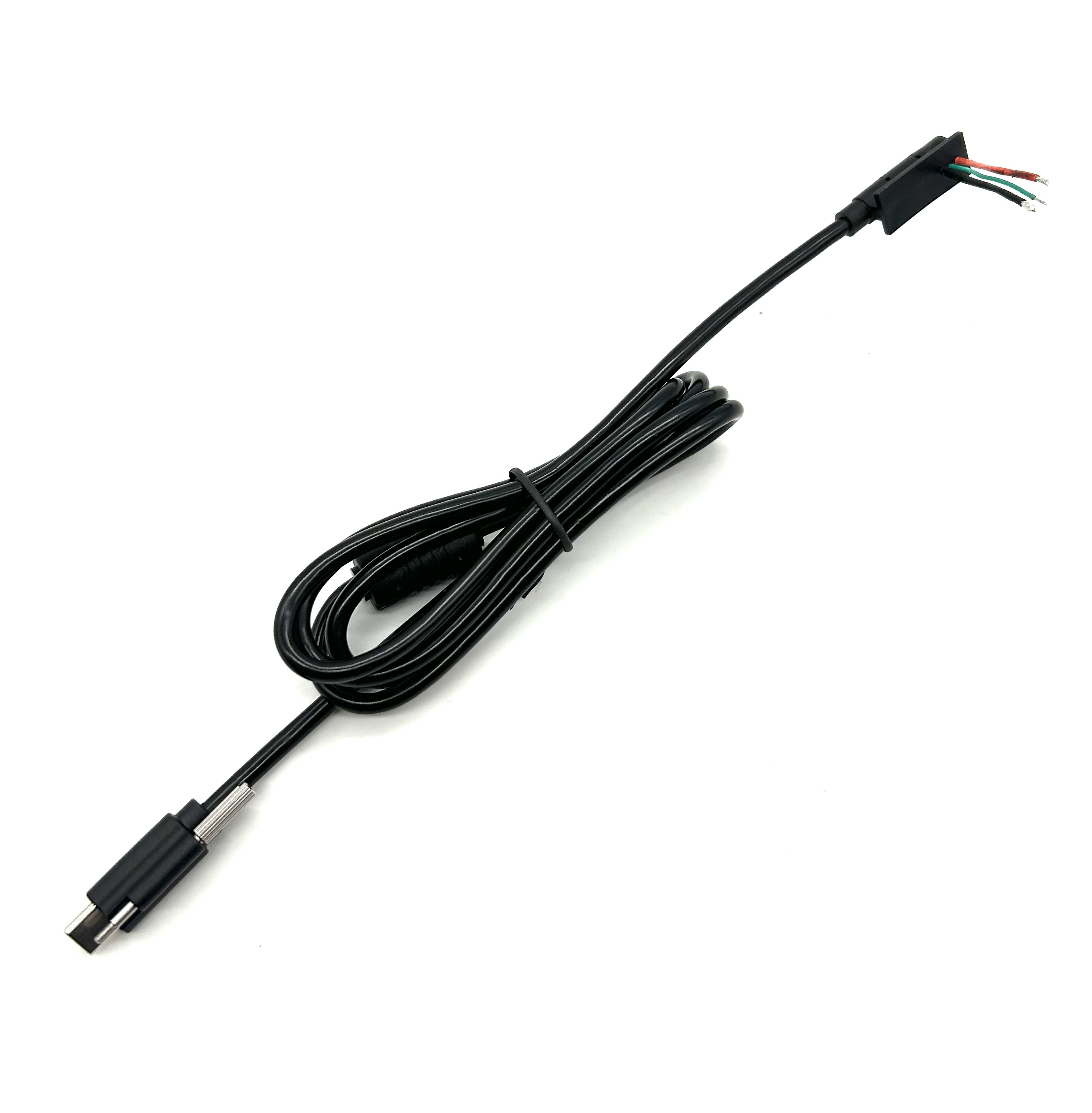Customized Type C Cable With Fixing Screws USB Data Cable With Magnetic Ring