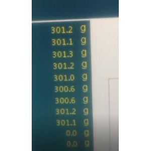 Beverage Food Check Weigher Belt Width 300mm Adjustable Speed