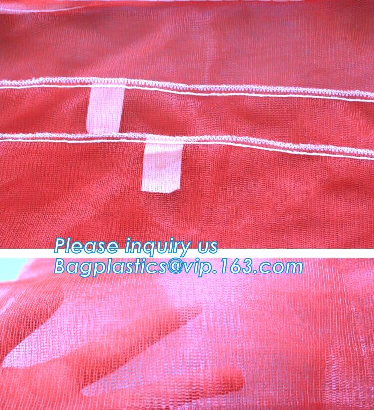 Reusable Solid Shopping Bag String Grocery Bag Shopper Cotton Tote Mesh Net Woven Portable Durable Shopping, BAGEASE