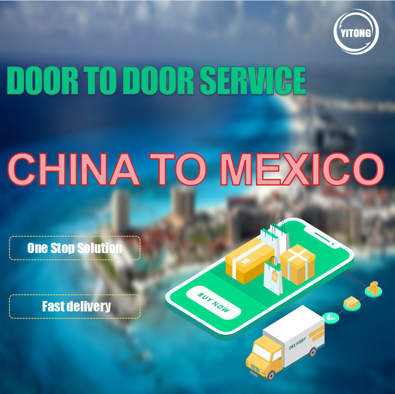 FCL LCL International Door To Door Freight Shipping From China To Mexico