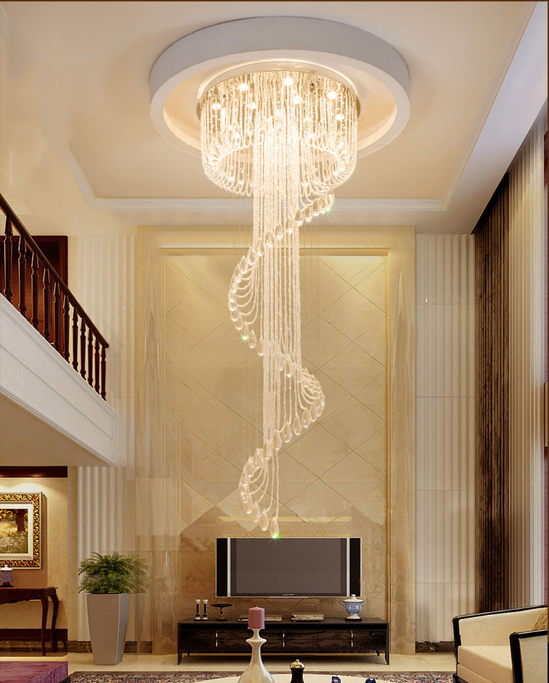 Modern crystal chandelier LED light Fixture For living room luxury Chandelier(WH-NC-39)