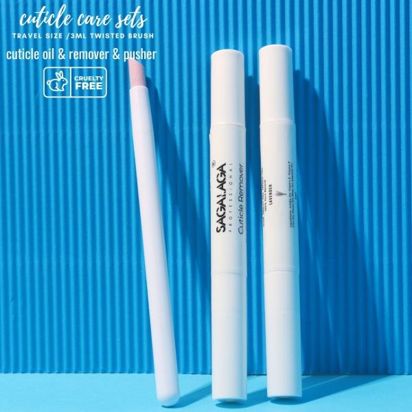 Quality Healthy Formulate Nail Treatment Organic Cuticle Oil Twist Pen Custom Logo Cuticle Remover Liquid Manicure Pusher Tool Kit for sale