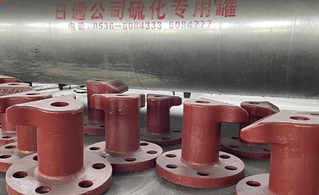 Double Bitt Rope Ship Mooring Bollards Large Capacity
