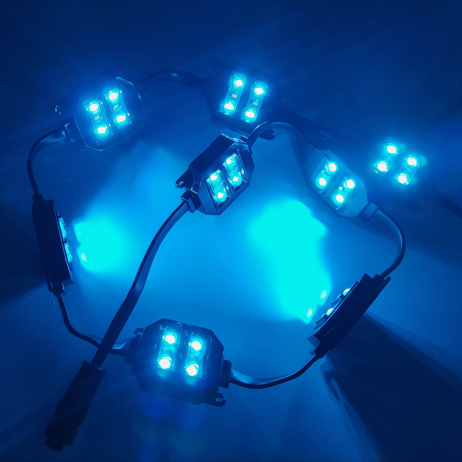 Landscape Full Color LED Point Lights Smd5050 IP67 24v For Holiday Lighting
