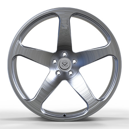 Gun Metal Machined Customized Forged Rims For BMW 428 435i / Silver 18" Inch Forged Wheel Rims