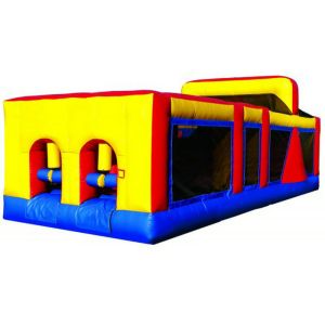 Kindergarten Baby Inflatable Obstacle Course Bouncer Digital Printing 30 * 11 *