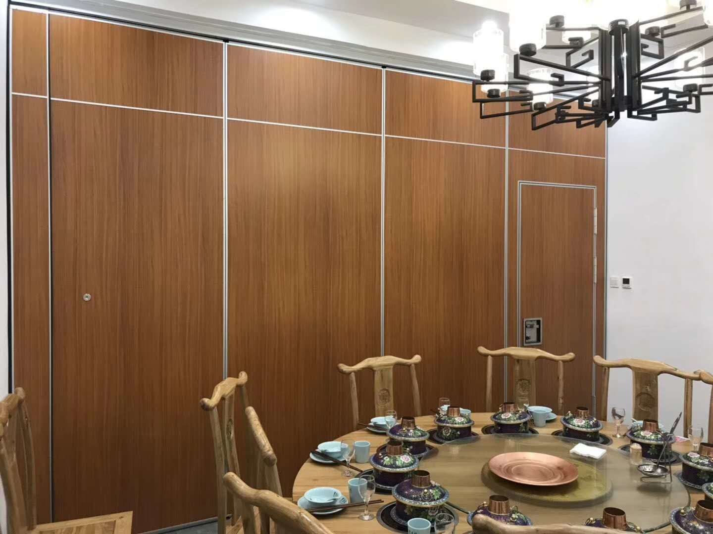 Commercial Furniture Hotel Folding Soundproof Partitions Acoustic Movable Walls