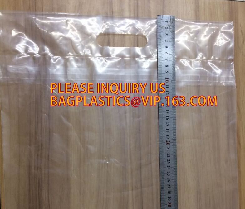 High Quality Two Track Transparent Vacuum Plastic PE Zipper for package bag, separable plastic open end double track zip