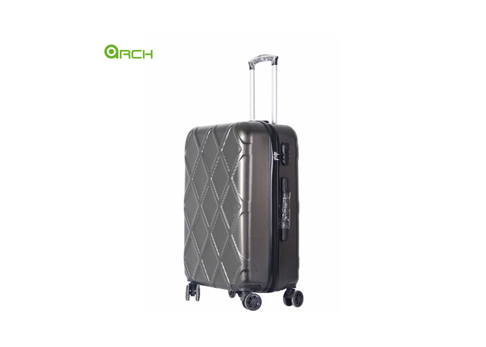 ABS+PC Trolley Travel Hard Luggage With Spinner Wheels Side Carry Handles