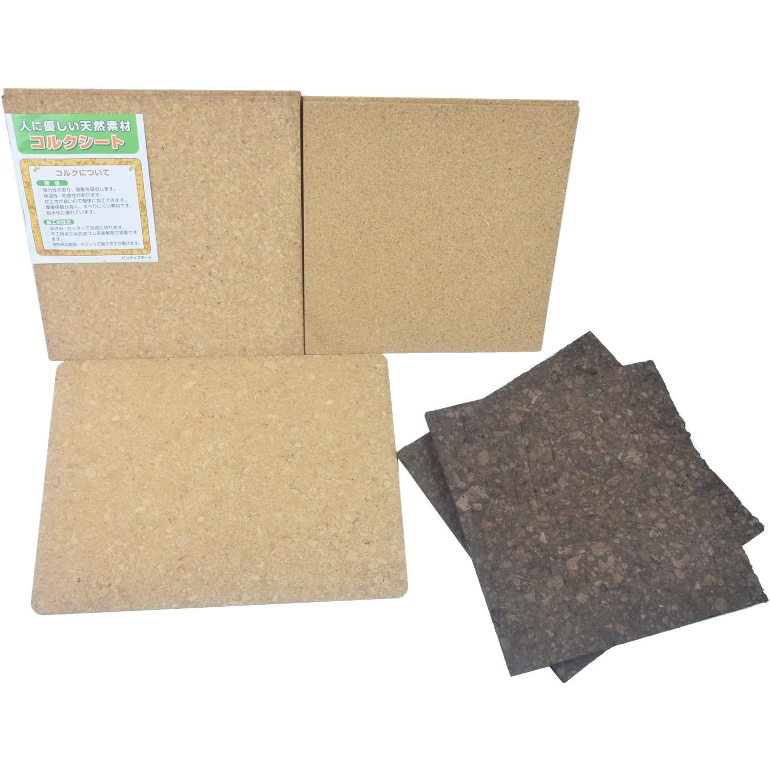 Eco Friendly Standard Density Cork Underlayment With Wear Resistance & Waterproof Cork Sheet